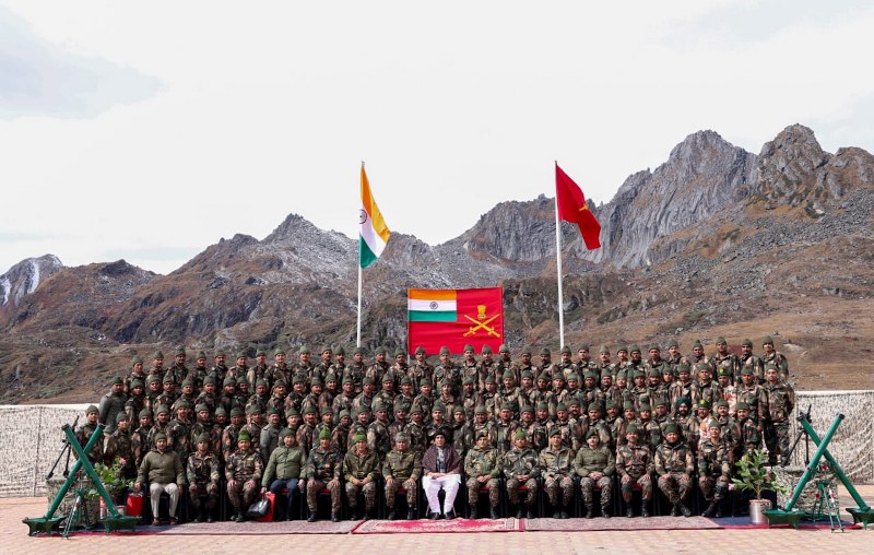 Defence Minister Rajnath Singh visits Tawang