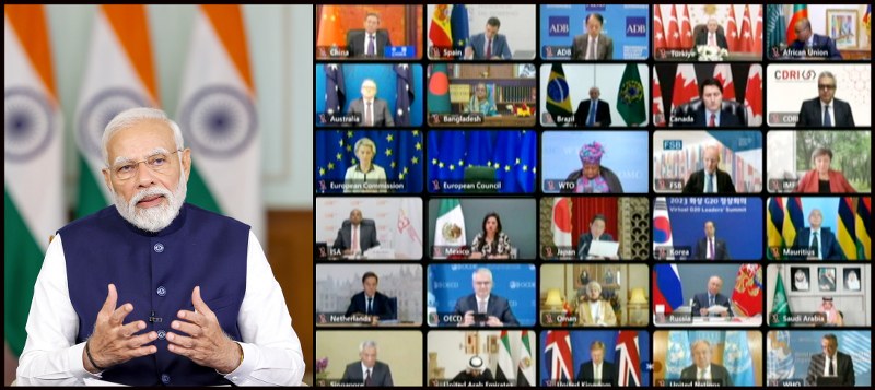 PM Modi virtually addresses G20 Summit