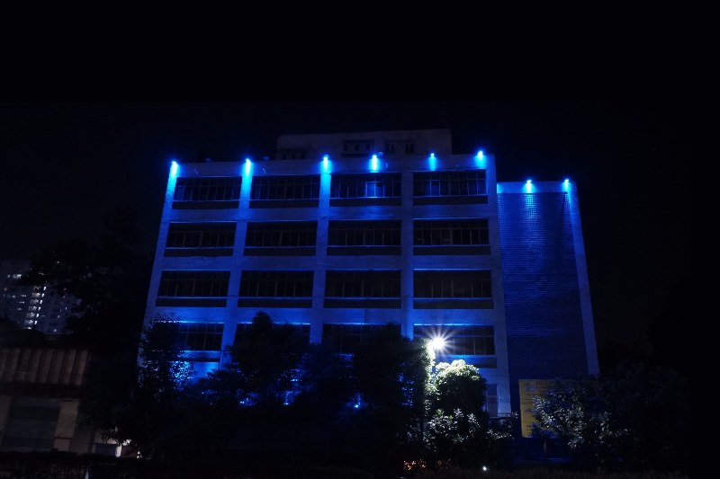 Iconic buildings in Kolkata go blue to uphold children's rights as part of UNICEF programme