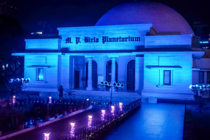 Iconic buildings in Kolkata go blue to uphold children's rights as part of UNICEF programme