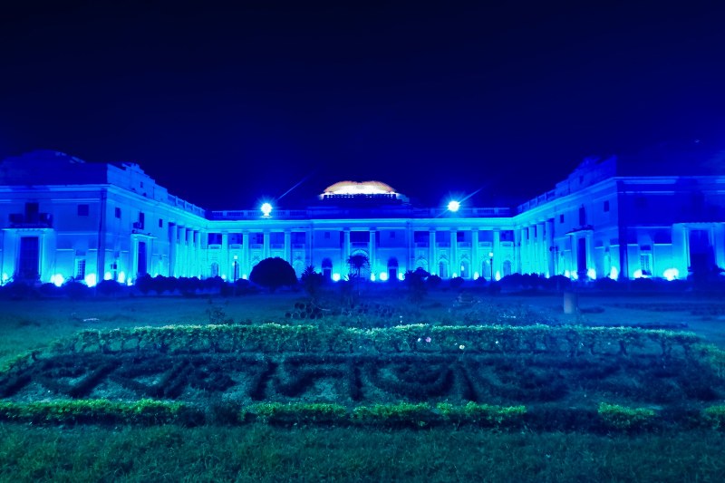 Iconic buildings in Kolkata go blue to uphold children's rights as part of UNICEF programme