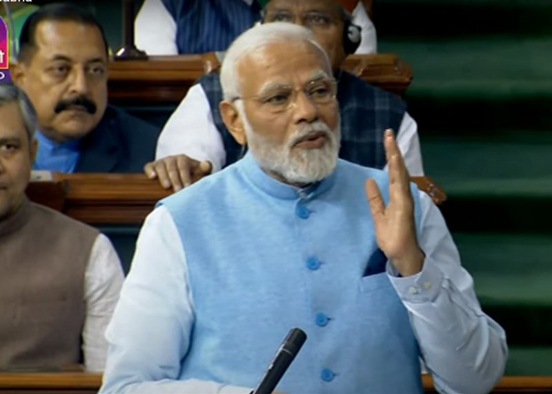 PM Modi addresses Lok Sabha during Budget Session