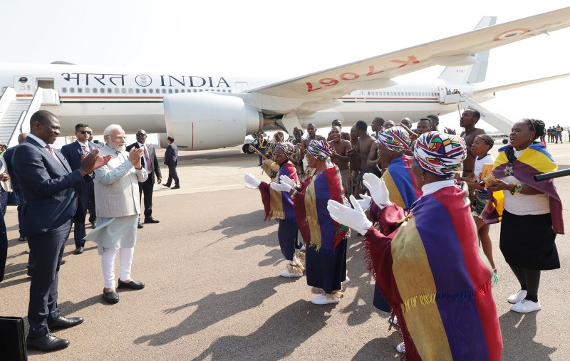 BRICS Summit: PM Modi accorded ceremonial welcome at South Africa's Johannesburg