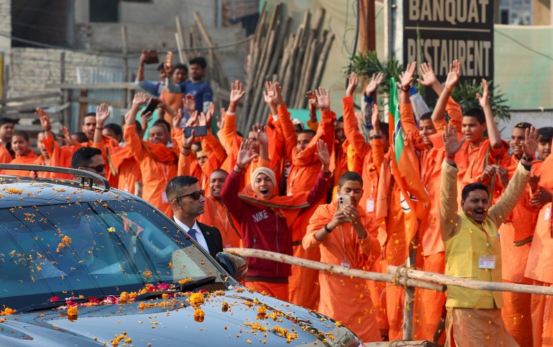 Narendra Modi visits his constituency Varanasi