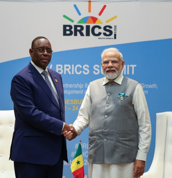 In images: PM Modi meeting various world leaders on the sidelines of BRICS Summit in Johannesburg