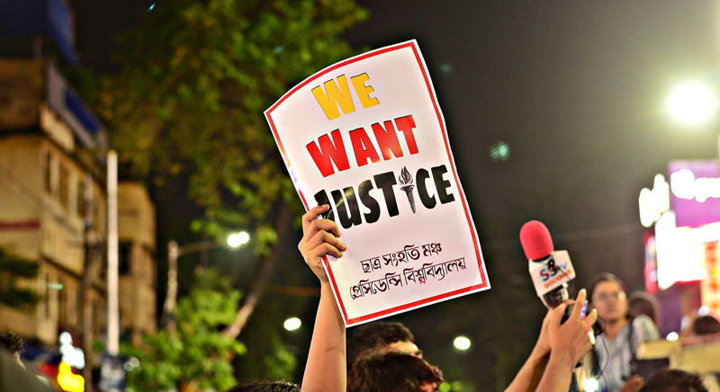 Kolkata’s Presidency University demands justice for RG Kar rape-murder victim