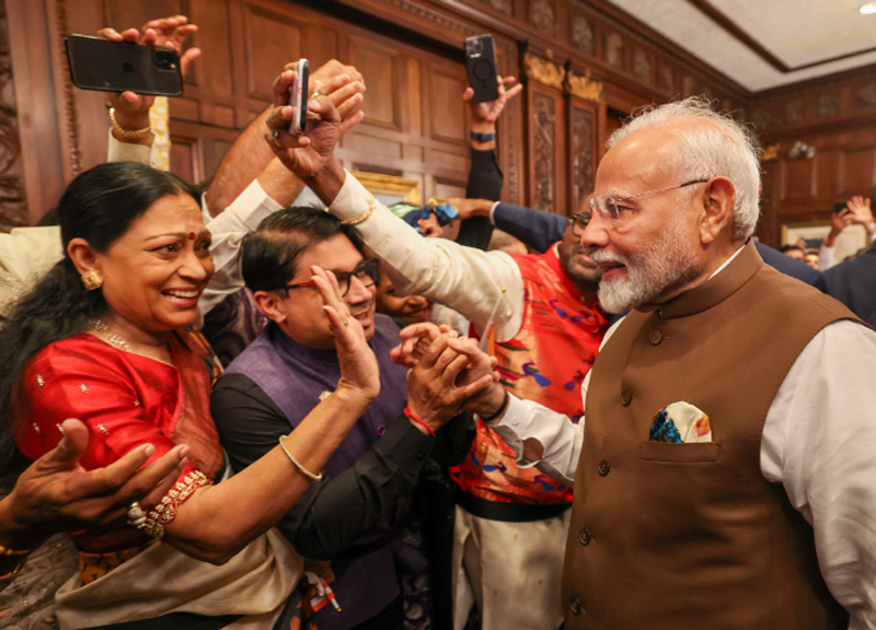 PM Modi arrives in US to warm Indian diaspora welcome; meets Joe Biden