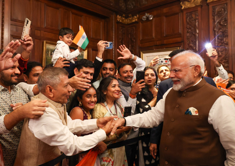 PM Modi arrives in US to warm Indian diaspora welcome; meets Joe Biden