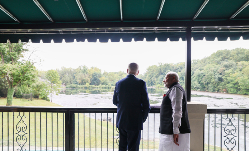 PM Modi arrives in US to warm Indian diaspora welcome; meets Joe Biden