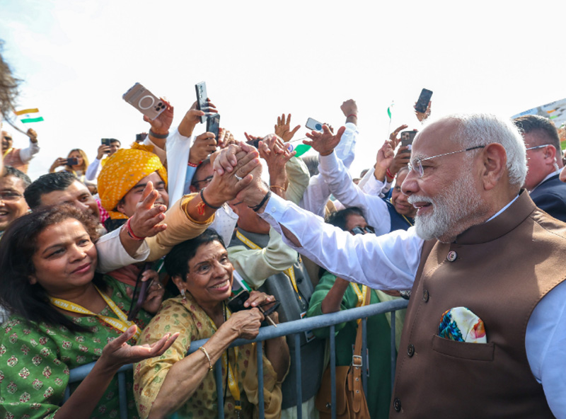 PM Modi arrives in US to warm Indian diaspora welcome; meets Joe Biden