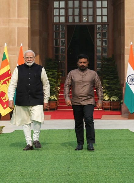 Sri Lankan president Dissanayake meets PM Modi in New Delhi