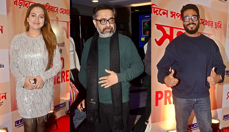 In images: Premiere of Raj Chakraborty's Shontaan starring Mithun Chakraborty, Ritwick, Subhashree