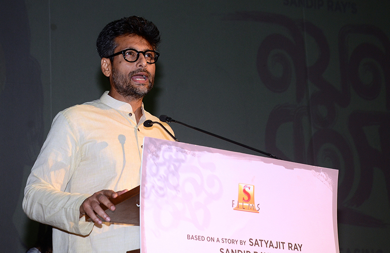 Sandip Ray, Indraneil Sengupta grace trailer launch of Nayan Rahasya