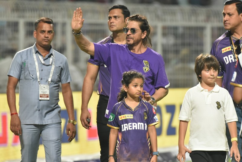 KKR vs LSG: Shah Rukh Khan attends IPL match in Kolkata to cheer his team