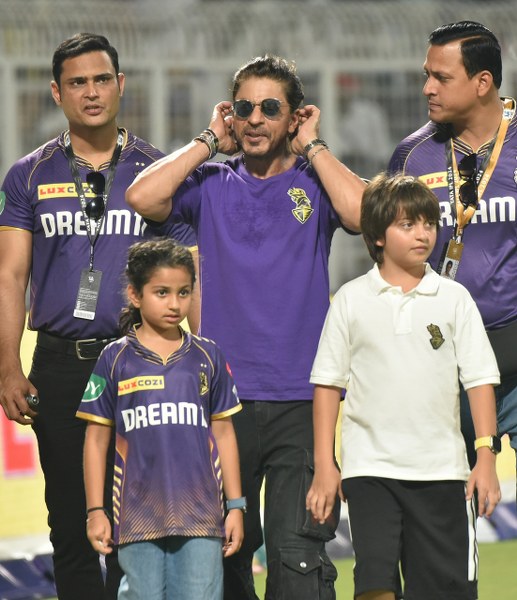 KKR vs LSG: Shah Rukh Khan attends IPL match in Kolkata to cheer his team