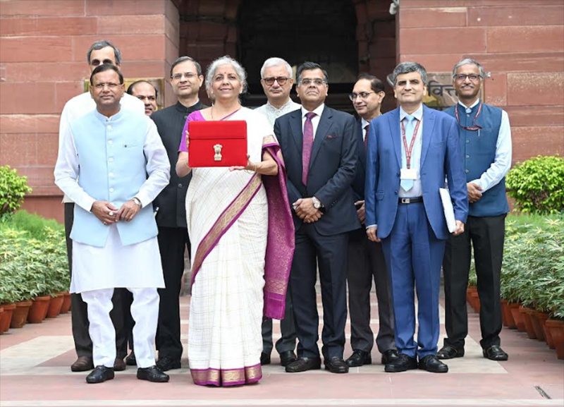 Finance Minister Nirmala Sitharaman presents Union Budget 2024