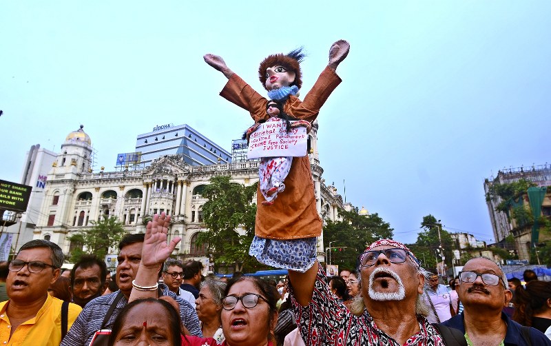 Countering Durga Puja carnival, doctors' platform organises mega rally demanding justice for RG Kar victim in Kolkata