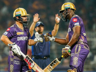 IPL 2024: KKR set target of 209 runs for SRH in Kolkata