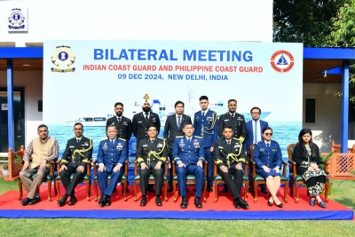 Indian, Philippine Coast Guards discuss ways to strengthen ties during second bilateral meeting