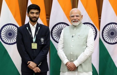 Historic and exemplary: PM Modi congratulates Gukesh D on becoming youngest ever world champion in chess