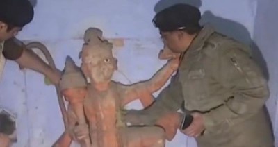 Uttar Pradesh: Shiva-Hanuman Temple found while cops were inspecting encroachment in Sambhal