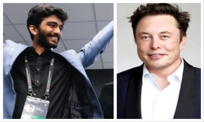 Elon Musk congratulates Gukesh for World Chess Championship win