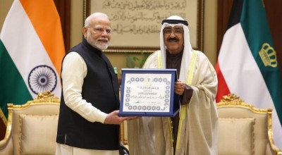 Mubarak Al-Kabeer: Kuwait bestows country's highest civilian honour on PM Modi