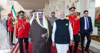 Kuwait PM personally sees off Modi at airport as Indian premier concludes two-day trip