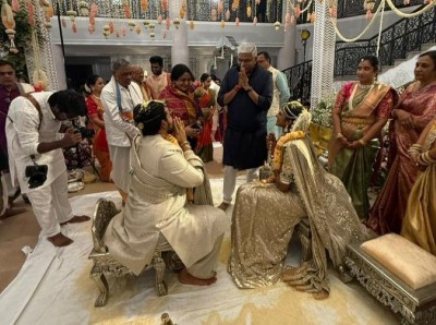 Olympic medalist PV Sindhu marries Venkata Datta Sai in Udaipur, check out the first picture