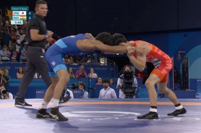 Aman Sehrawat loses to Japan's Rei Higuchi in Olympics Men's 57kg semis, will play for bronze