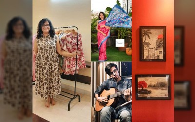 Kolkata: From wearables to art, women entrepreneur trio to exhibit their creations at Cafe Darjeeling from Aug 23