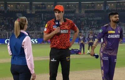 IPL 2024: SRH win toss, opt to bowl first against KKR