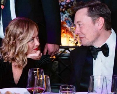 Image shared by fans online triggers speculation whether Elon Musk is dating Giorgia Meloni, Tesla chief gives his response to end doubts