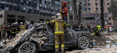 Teen girl among six dead after Russian strike hits playground, residential building in Kharkiv