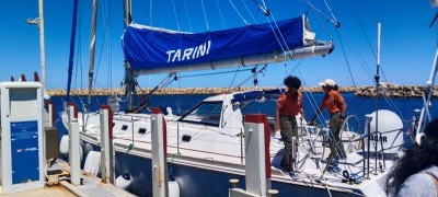 INSV Tarini sails out from Australia for second leg of NSP-II expedition