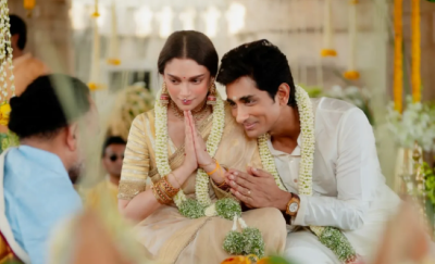 Aditi Rao Hydari and Siddharth's dreamy wedding pictures are an essence of eternal love