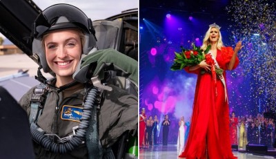 US Air Force officer Madison Marsh crowned Miss America 2024