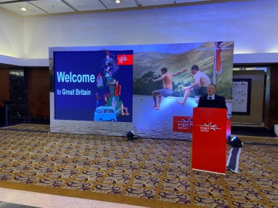 British Deputy High Commissioner Andrew Fleming says India forecast to be a billion-dollar visitor market for UK from 2025