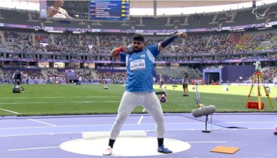 Sachin Khilari wins silver in Paris Paralympics