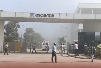 15 killed, 17 injured as fire breaks out at Andhra Pradesh pharma firm