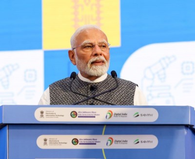 India sets goal to grow country's electronics sector to $500 billion by end of this decade, says Modi while inaugurating SEMICON 2024