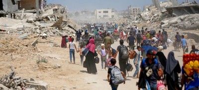 Palestine conflict: More than 190,000 Palestinians displaced this week in Khan Younis and Deir Al-Balah, says UN