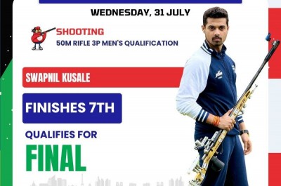 Swapnil Kusale makes strong Olympics debut, reaches 50m Rifle 3 Positions Final after finishing seventh