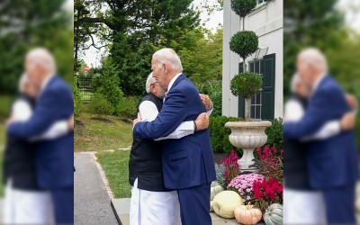 Biden welcomes PM Modi with a hug at Delaware residence; leaders hold bilateral talks ahead of Quad summit