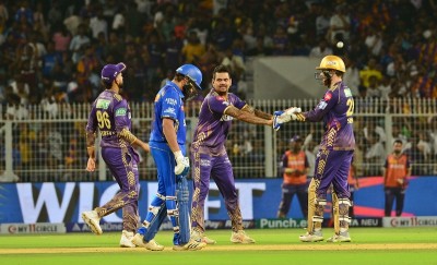 IPL 2024: KKR become first team to confirm play-off ticket after beating MI by 18 runs