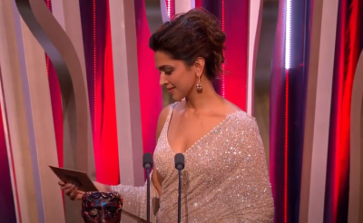 Deepika Padukone presents award to Jonathan Glazer at BAFTA 2024