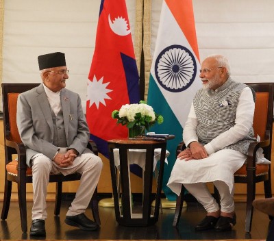 Narendra Modi, KP Sharma Oli discuss close bilateral relationship between Nepal, India