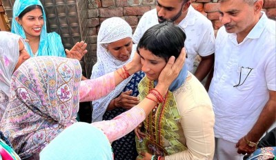 Haryana poll results: Wrestler-turned-Congress candidate Vinesh Phogat set for a win