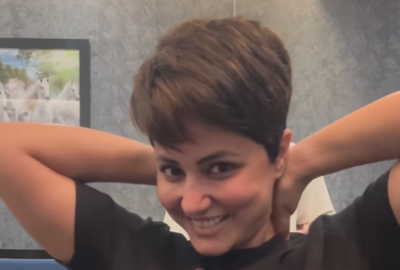 Hina Khan cuts her hair ahead of chemotherapy, celebs shower love and offer support to her