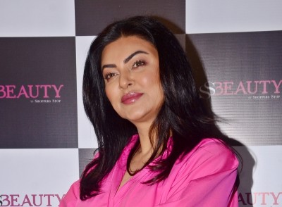 Bollywood beauty Sushmita Sen inaugurates SSBeauty store in Kolkata's Quest Mall